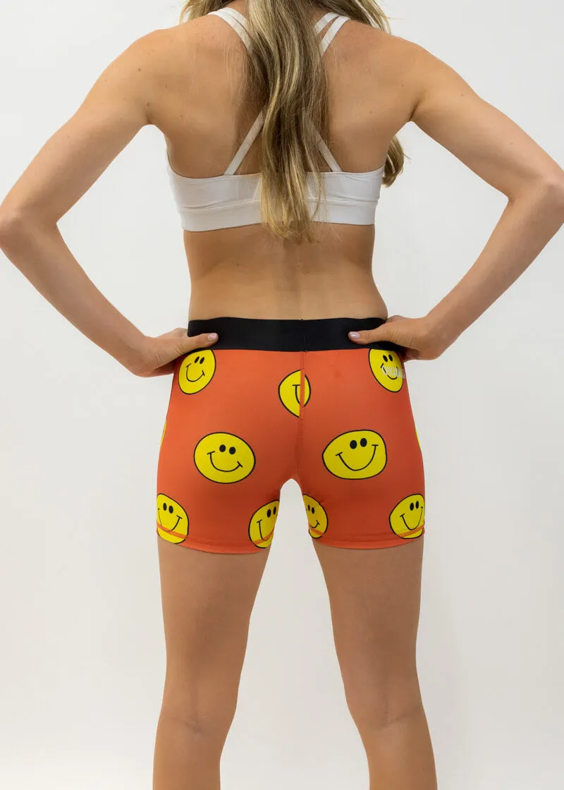 Women's Smiley 3" Race Compression Shorts