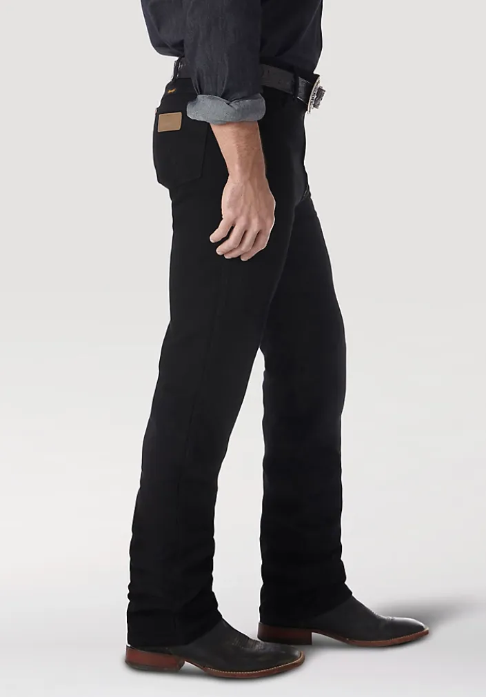 Wrangler Cowboy Cut Shadow Canyon Slim Fit Shadow Black Style 0936WBK