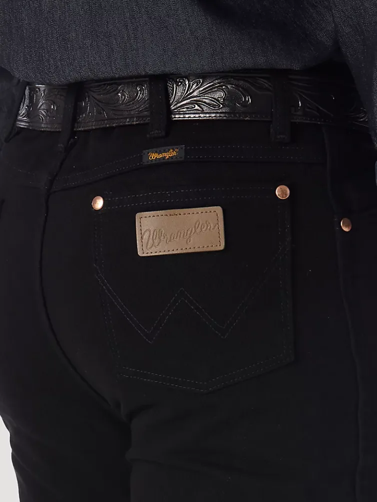 Wrangler Cowboy Cut Shadow Canyon Slim Fit Shadow Black Style 0936WBK