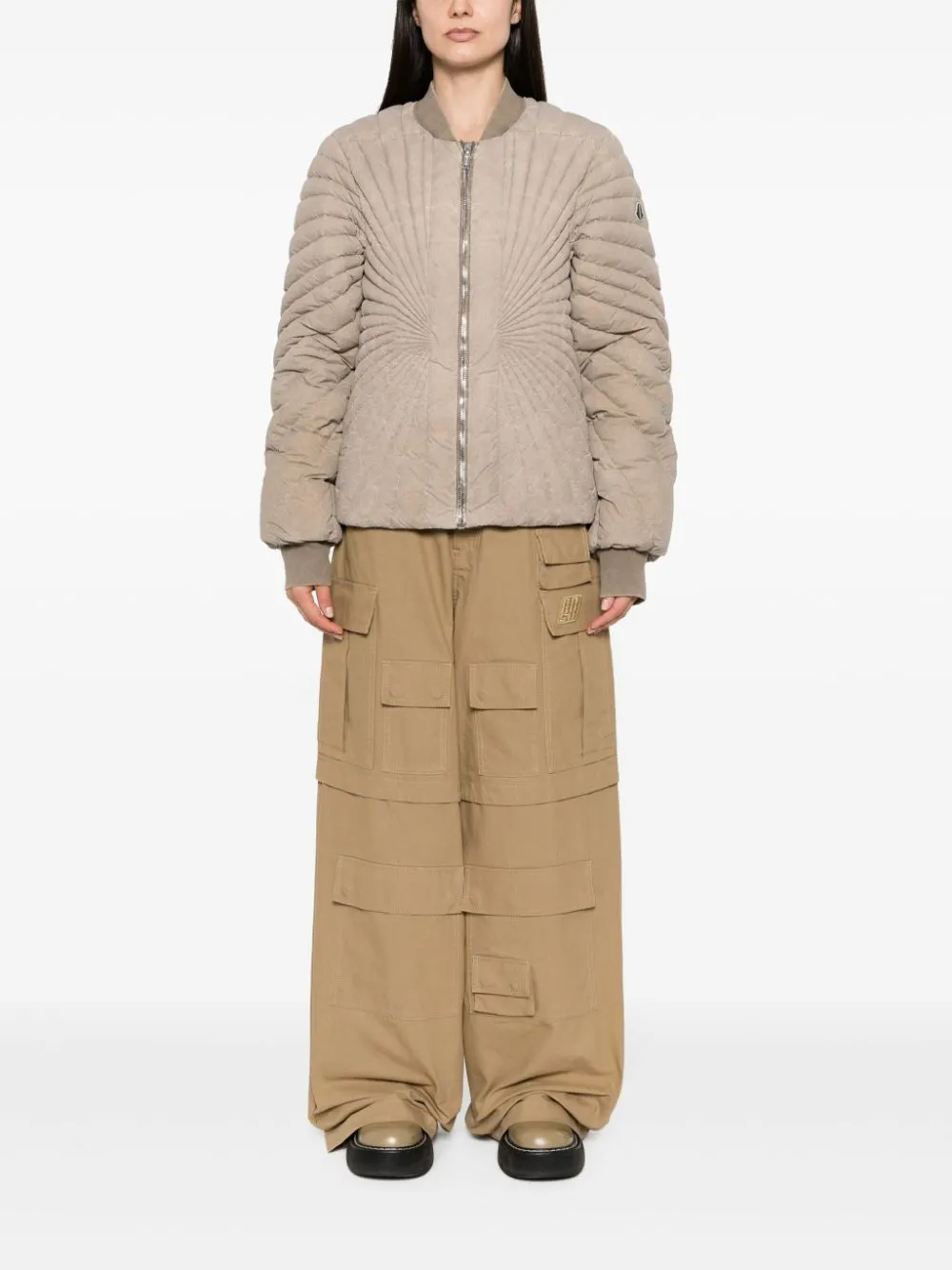 x Rick Owens Radiance Flight quilted bomber jacket