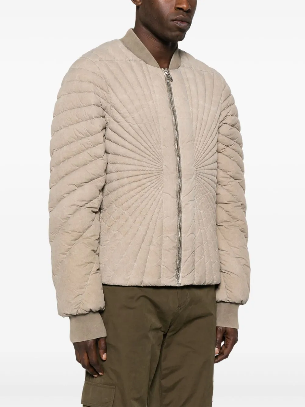 x Rick Owens Radiance Flight quilted bomber jacket