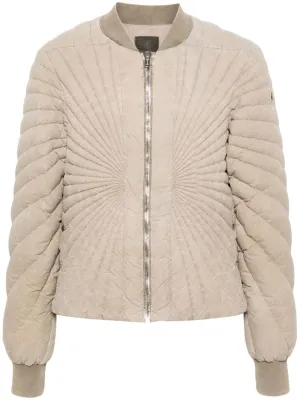 x Rick Owens Radiance Flight quilted bomber jacket